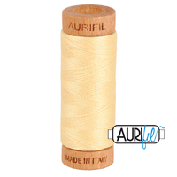 Aurifil Mako Cotton Thread Solid Champagne