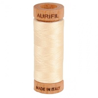 Aurifil Mako Cotton Thread Solid Butter