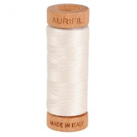 Aurifil Mako Cotton Thread Solid Muslin