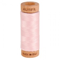 Aurifil Mako Cotton Thread Solid Pale Pink