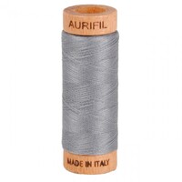 Aurifil Mako Cotton Thread Solid Grey 2605