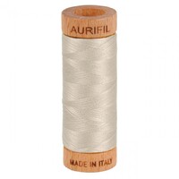 Aurifil Mako Cotton Thread Solid Moondust