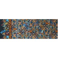 Effervescence - Spice Multi Dots & Circles Border