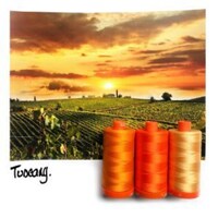 Aurifil  3pc Set Tuscany Orange