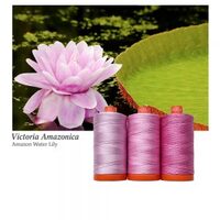 Aurifil 3pc set Amazon Water Lily 50wt