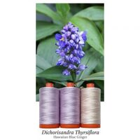 Aurifil 3pc Set Hawaiian Blue Ginger 50wt