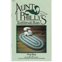 Aunt Philly's Oval Toothbrush Rug Pattern