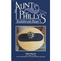 Aunt Philly's Table Runner - Toothbrush Rug