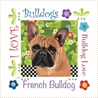 6in Art Panel - French Bulldog