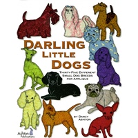  Applique Book - Darling Little Dogs