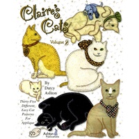 Applique Book - Clair's Cats Vol 2