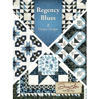 Regency Blues Quilt Pattern Book by Doug Leko