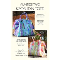 Katahdin Tote Bag Pattern - from Aunties Two