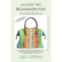BIG Katahdin Tote Bag Pattern - from Aunties Two