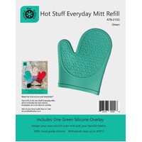 Hot Stuff Silicone Oven Glove Overlay Refill - GREEN