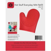 Hot Stuff Silicone Oven Glove Overlay Refill - Red