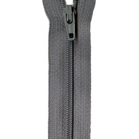 Zipper - 14 YKK  - Grey Kitty