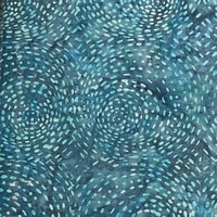 Batik Dots & Dashes - Blue 1151