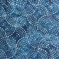 Batik Dots & Dashes - Blue 1153