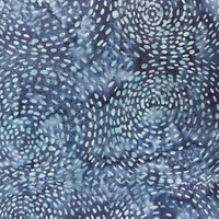 Batik Dots & Dashes - Blue 1155