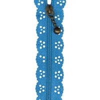 Big Lacie Zipper 12in - TURQUOISE
