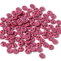 Buttons 3mm for Crafting - Dark Pink