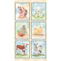 Barnyard Babies Patches Panel