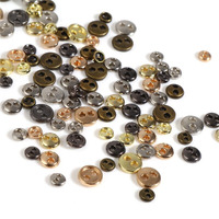 Buttons 3 mm - Metallic 4 Colours