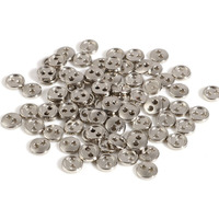 Buttons 3 mm - Metallic Nickel