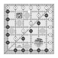 Quilt Ruler 6.5 Square - CGR6"