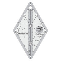Creative Grids 60 Degree Tiny Diamond Ruler- CGR60DIATINY