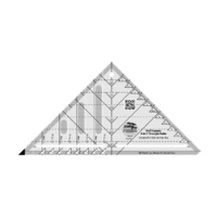 Creative Grids Half-Square 4-in-1 Triangle Quilt Ruler - CGRBH1
