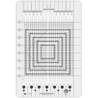 Creative Grids Stripology Quarters Mini Quilt Ruler (CGRGE4)