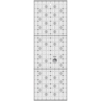 Creative Grids Charming Itty Bitty Eights Rectangle XL 8in x 24in Quilt Ruler