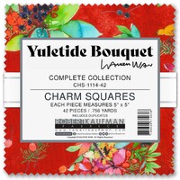 Yuletide Bouquet 5in squares - 42pc