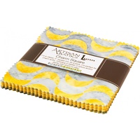 Helsinki Gold 5in Charm Squares Batik - 42pcs