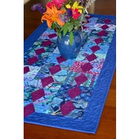 Little Gems Table Runner Pattern from Cut Loose Press