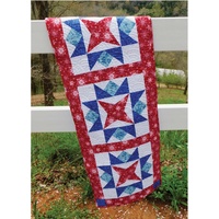 Liberty Runner Table Runner  Pattern by Cut Loose Press