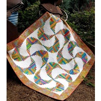 Rainbow Swirls Quilt Pattern