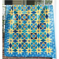 Starry Night Storm At Sea Quilt Pattern