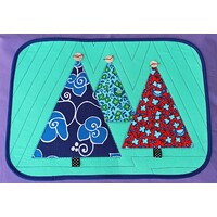 Forest For All Seasons Placemats Pattern
