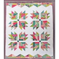 Scrap Crazy Bear Paw Quilt Pattern from Cut Loose Press