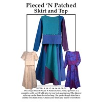 Pieced 'N Patched Skirt and Top Pattern