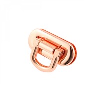 Oval Flip Lock COPPER