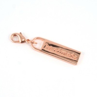 Emmaline Zipper Pull Handmade in Copper