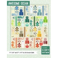 Awesome Ocean Quilt Pattern by Elizabeth Hartman