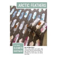 Arctic Feathers Quilt & Pillow Pattern by Elizabeth Hartman