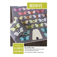 Beehive Quilt & Pillow Pattern by Elizabeth Hartman
