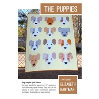 The Puppies Quilt Pattern by Elizabeth Hartman