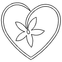 Quilt Stencil Star Flower Heart 